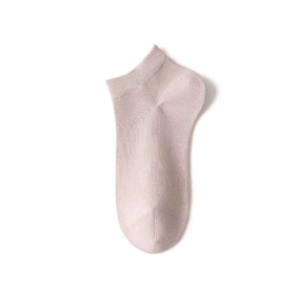 5 Pairs of Socks Women's Summer Thin Comfortable Short Socks Four Seasons Pure Cotton Short Shallow Socks Women's Cotton Socks Medium Short Socks