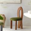 Official New Middle-Ancient Home Design Man Fish Chair Home Dining Chair Creative Retro B & B Cosmetic Chair Armchair