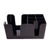 PP Plastic Multi-functional Tissue Box and Storage Rack for Countertops