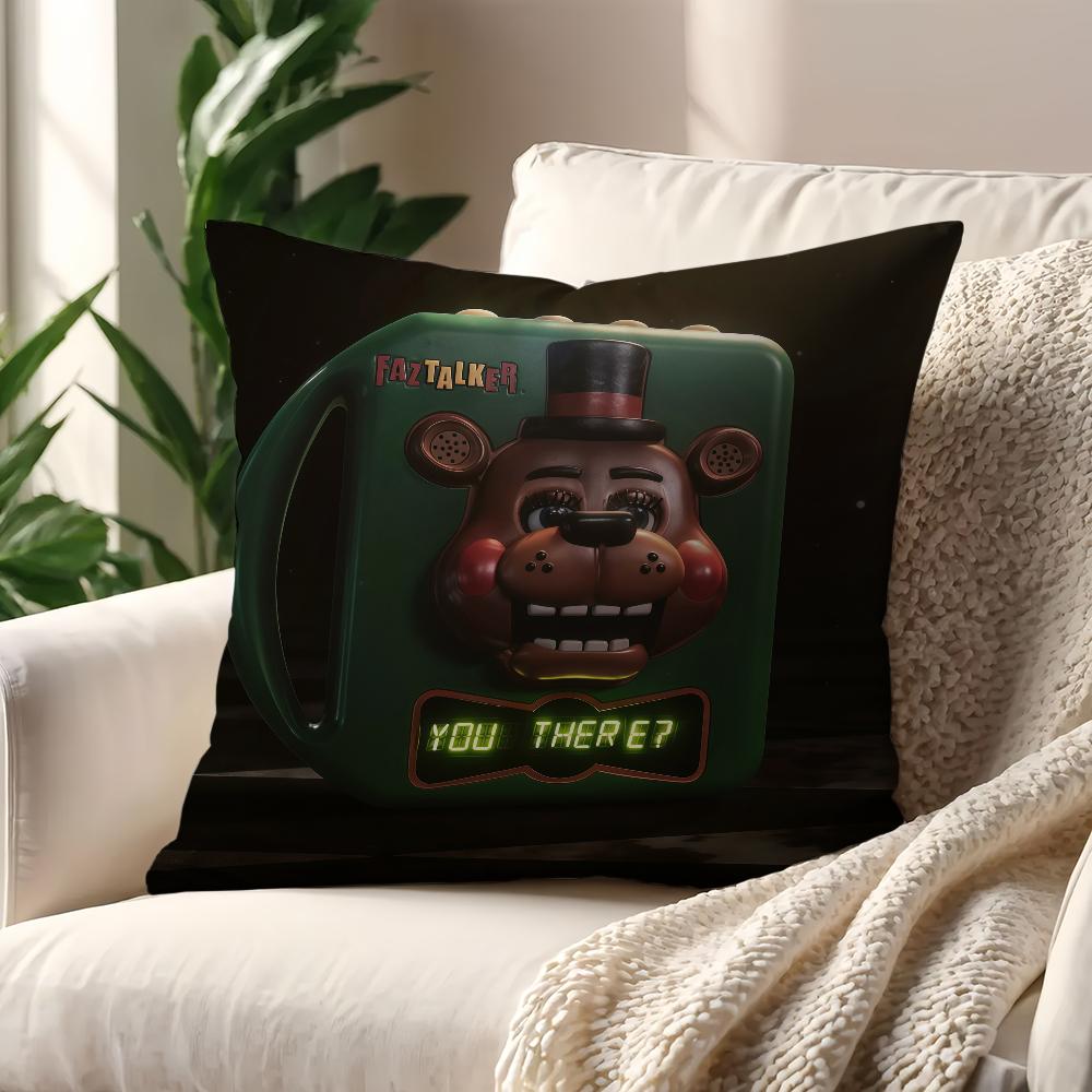 F-Fnaf F-Five-nights-At-FreddyS 2 Cushion Cover For Pillow Printing Sofa Decoration Home Car Room Shop Office Nordic Simplicity