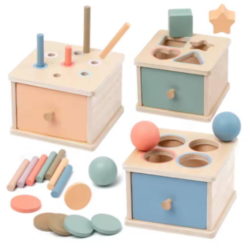 Shape Matching Baby Object Permanent Box Color Cognition Early Education Box  Baby Gift