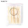 KADS 150 Tips Fan-shaped Color Chart Nail Art Display Black False Acrylic Fake Tips For Gel Polish