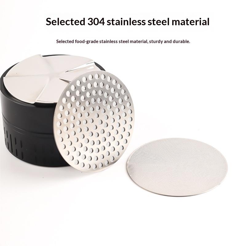 1Pcs Stainless Steel Espresso Filter 51/53.3/58.5Mm Reusable Coffee Puck Screen For Portafilter Barista Accessories