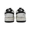 MLB Chunky Liner Abrasion Resistant Height Increasing Low Top Skateboard Shoes Unisex Black White Blue 3ASXCA12N-50WHS(Team80-)