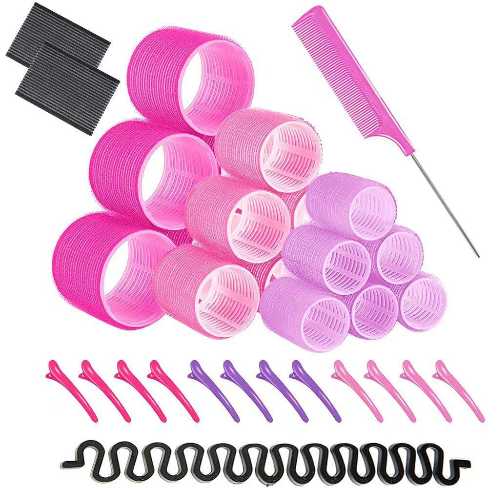 Cross-border Nylon Figure Eight Hair Curler - Curling Iron for Lazy Effortless Curls