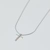 Les Bijoux Philosophy LB_Cross Simple necklace_SILVER