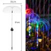Outdoor LED Solar Lights 7 Colors Jellyfish Lamp Waterproof Solar Flowers Light For Garden Lawn Pathway Wedding Party Decoration