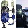 Adjustable Airflow 360 Degree Rotation Fan Car Fan USB Charging Fan