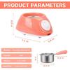 Chocolate Melting Pot, Electric Chocolate Melter Warmer Fondue Fountain Melting Pot Kit for Melting Chocolate, Candy, Milk, Butter, Cheese