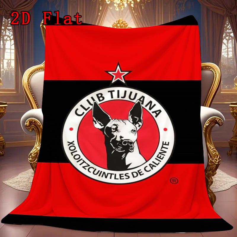 Club Tijuana 2D Flat Pattern Flannel Blanket High quality All Seasons Warmth and Comfort Perfect for Christmas Gifts.MMT0918037