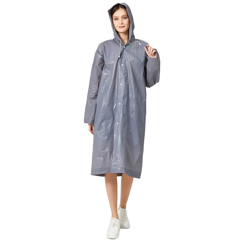 Adult Raincoat Windproof And Waterproof Eva Thickened Whole Body One-piece Raincoat