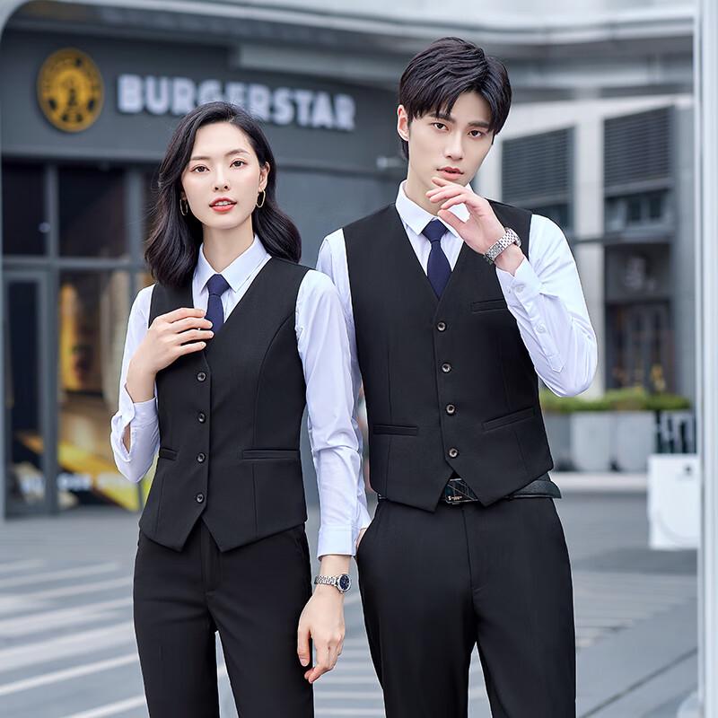 Tluoman Unisex Slim Fit Business Suit Vest