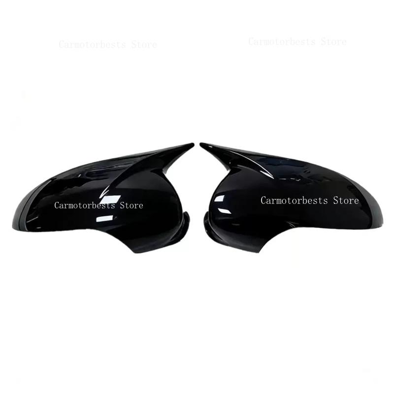 Car Rearview Side Mirror Cover Fit For Mercedes Benz E-Class W211 2006 2007 2008 Wing Cap Rear View Case Trim