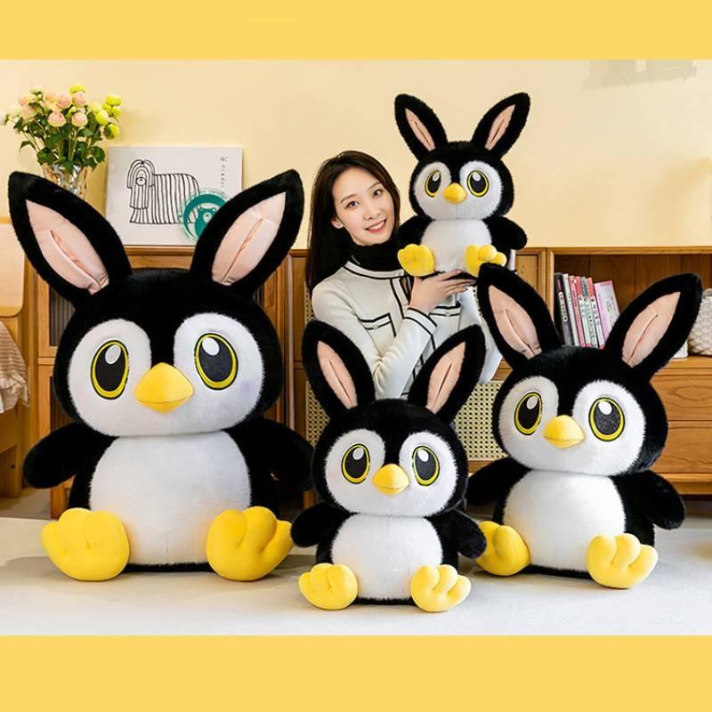 Adorable Wake-up Penguin Plush Toy For Kids Perfect Birthday Gift Soft Ocean Animal
