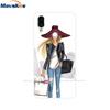 For Meizu Note 9 Case Note9 Soft TPU Silicon Funda Back Cover For Meizu M9 Note Case M9Note M 9 Rose Print Phone Case Coque Para