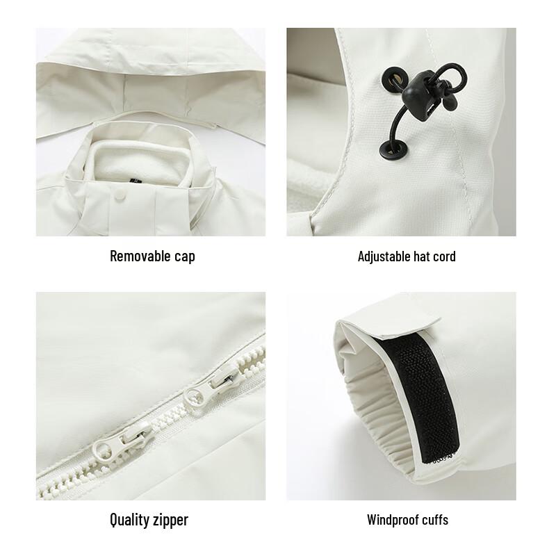 Jeep Men's 3-in-1 Outdoor Windproof Jacket