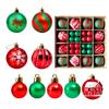 Christmas Ball Decoration Holiday Set, Hanging Christmas Tree Ornaments Set For Holiday Party Home Decor Tree Decorations