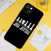 Brazilian Jiu Jitsu Phone Case For iPhone 16 15 Pro Max 11 12 13 14 Pro Max Mini XR 16 15 Plus 16e Cover Shell