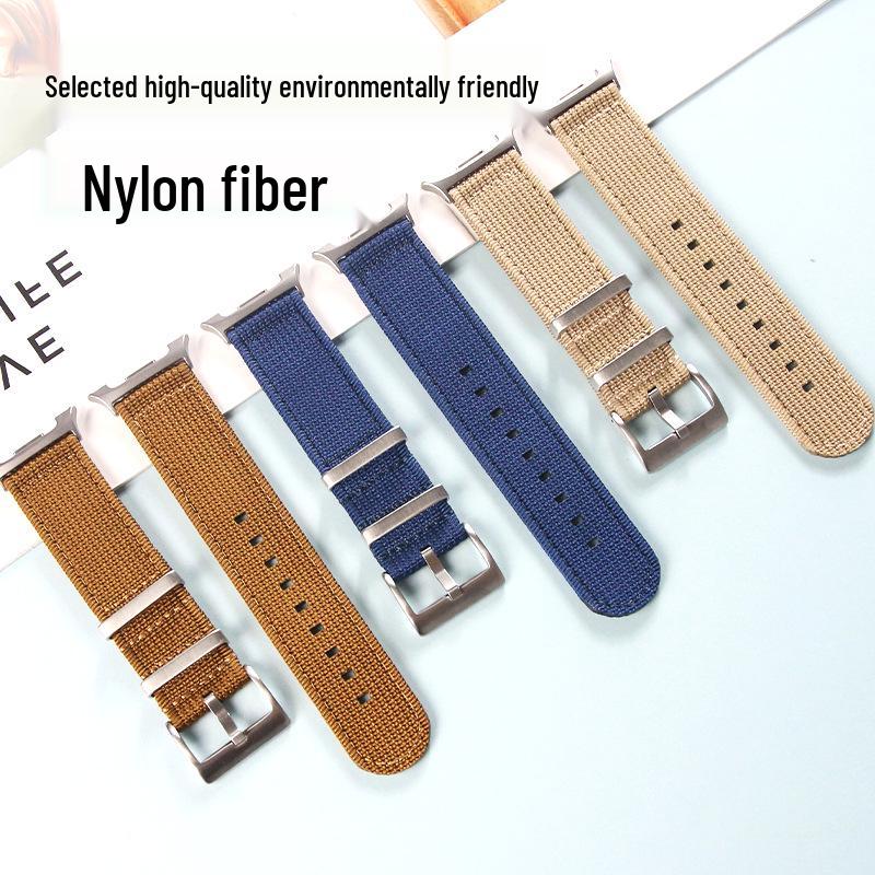 Stylish Nylon Braided Strap for Samsung Watch8 - Casual & Business