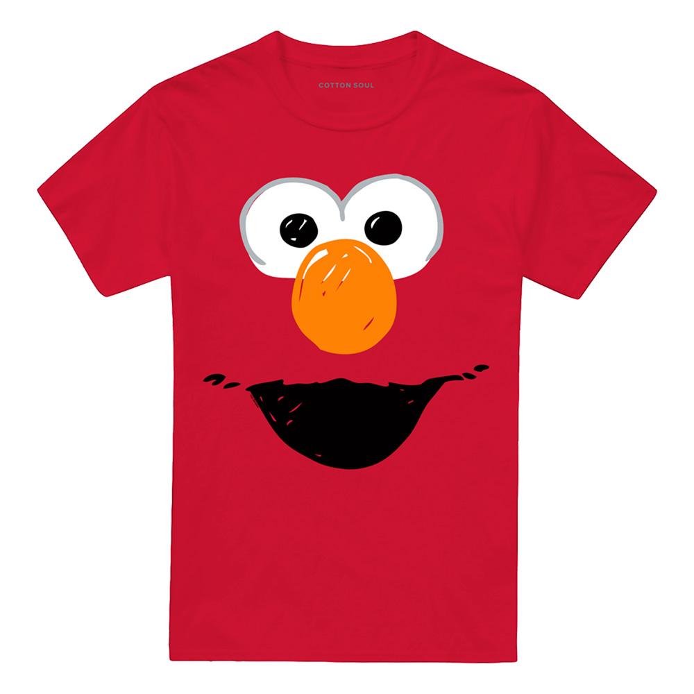 Sesame Street Unisex Adult Elmo Sketch T-Shirt