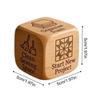 Quilters Dice Crocheting Tasks Dice Engraved Tasks Tool For Winding Embroidery Sewing Quilting Knitting Weaving Home Studio