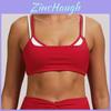 Nude Feeling Double Strap Yoga Bra With Chest Pad For Fitness And Sport Activities
