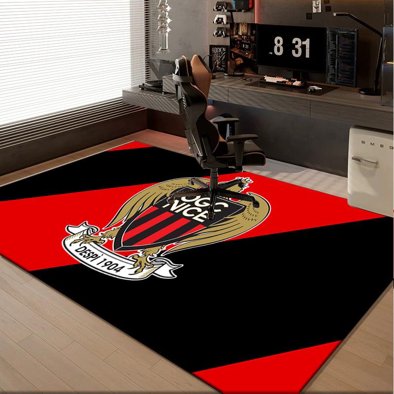 1PC rug Ogc Nice Crest Carpet, Chair Rug,Area Rug for Office Bedroom living rooms bedroom, Doormat decor Christmas fan gifts