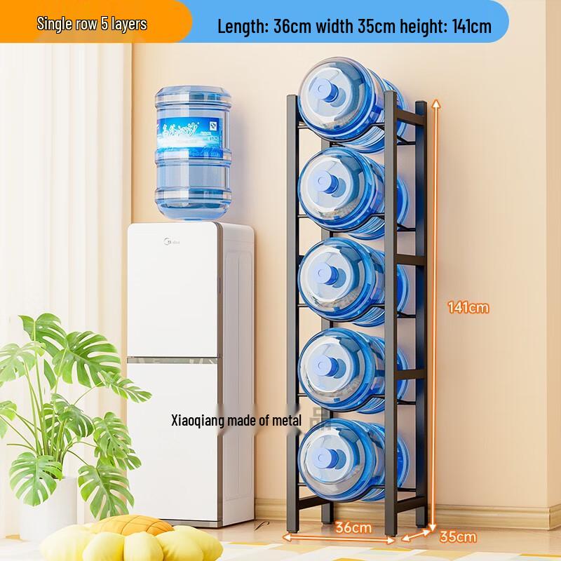 Bodenstehendes Wasserflaschen-Lagerregal