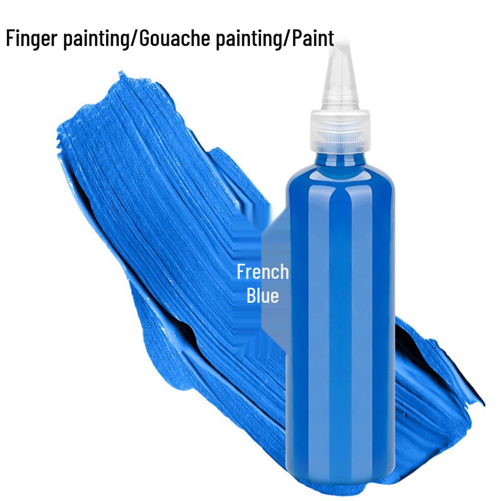 Set de Pintura de Dedos Lavable para Niños 100ml – Arte DIY Gouache Acrílico Acuarelas