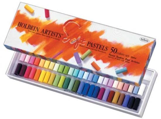 

Набор мягкой пастели Holbein S954 50 цветов 09954