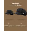 Melard Brown Flocked Beret for Women, Vintage Spring and Autumn Large Head Circumference Octagonal Hat, Makes the Face Look Smaller, Newsboy Painter