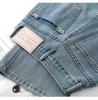 2025 New Women's High-Waisted Wide-Leg Retro Jeans: Slimming, Loose, Straight-Leg Mop Pants for Spring and Autumn