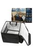 Foldable Car Seat Storage Box with Insulated Lumbar Luggage Prevents Items from Falling 30L Large 34 X 24 X Compatible with Multiple Car Models Lid,