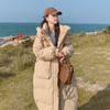 Down Cotton Coat Women's Mid-length Winter New Style Cotton Coat Thickened Knee-length Bread Coat Cotton-padded Jacket