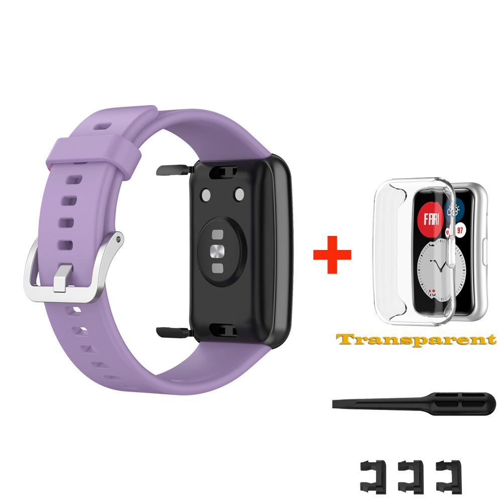 Watchbands For Huawei Watch Fit Strap Silicone Replacement Strap For Huawei Watch Fit New Correa Bracelet Strap