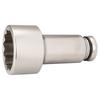 TONE Anchor Bolt Socket Drive Size Wrench Size 75mm (12-point) 8AD-75L200, 25.4mm (1"),