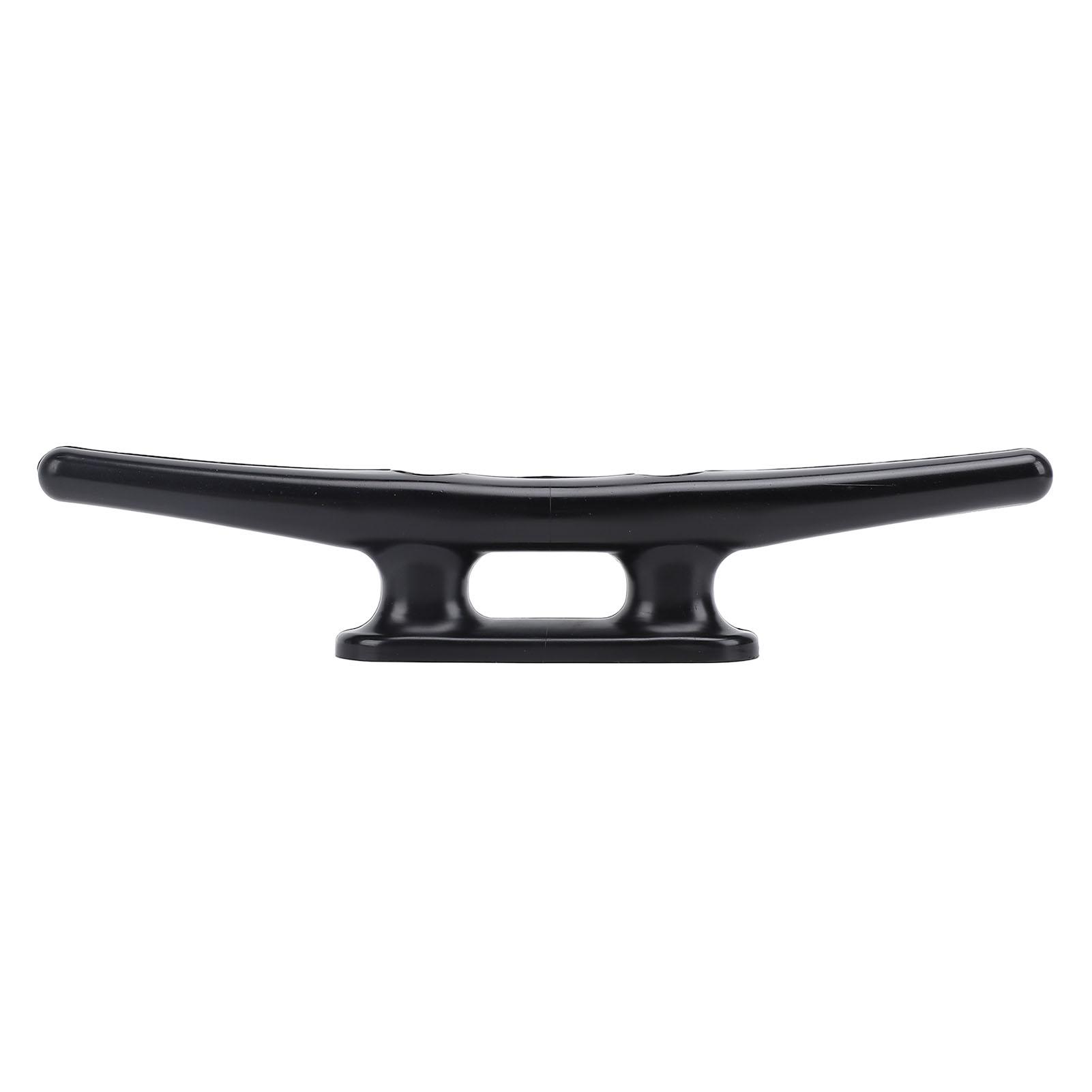 

Boat Cleat Black Nylon Strong Tensile Strength Dock Cleat for Marine Deck Nautical Decor 200mm 7.87in