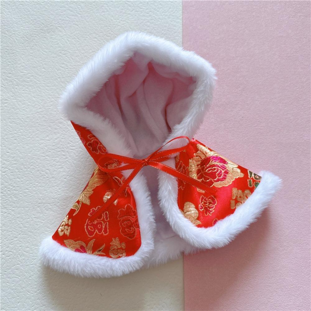 New Year's Clothing Stuffed Doll Dress Suit Plush Cloak Plush Toys Clothes  Plush Doll