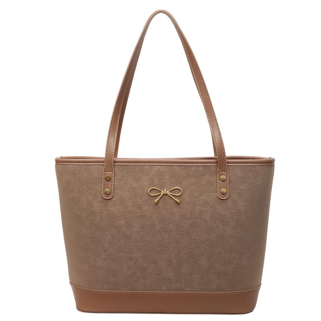 Women's 2025 Winter High-End Versatile Tote Bag - Large Capacity Commuter Shoulder Design
