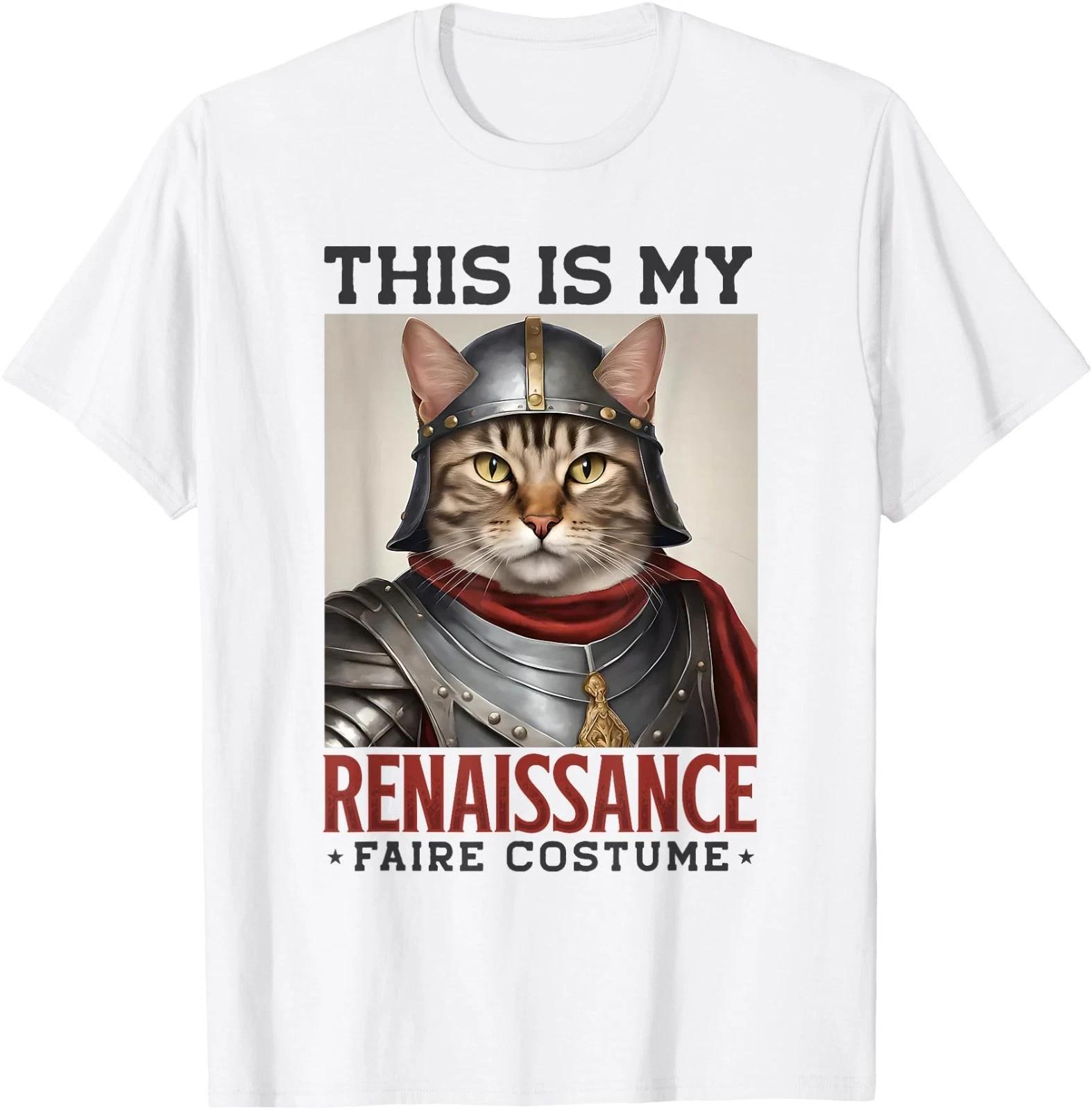 This is My Renaissance Faire Costume Ren Faire Cat T-Shirt 100