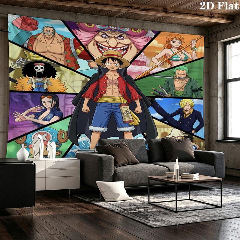 One Piece Wall Tapestry Aesthetic Wall Hanging Printed Fabric Blanket Decorative Tapestries For Bedroom Living Room Home Decor