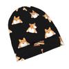 ZLIENSZUS Adult Beanie Hat with Butt Print - 2D Flat Back, Warm Winter Suitable for Streetwear, Layering for &, Fall Outfits, Casual Fashion Accessory