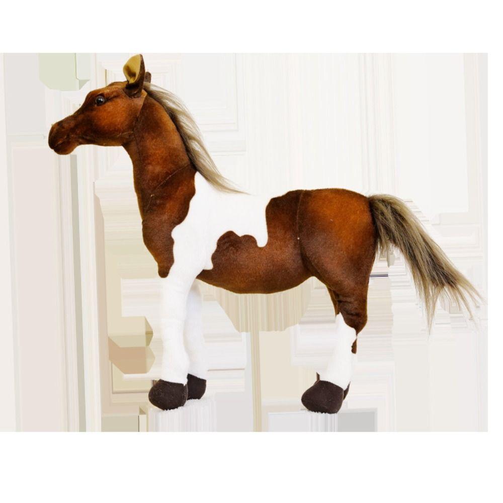 Simulation Horse Simulation Horse Plush Toys Simulation Horse Plush Doll Birthday Gift