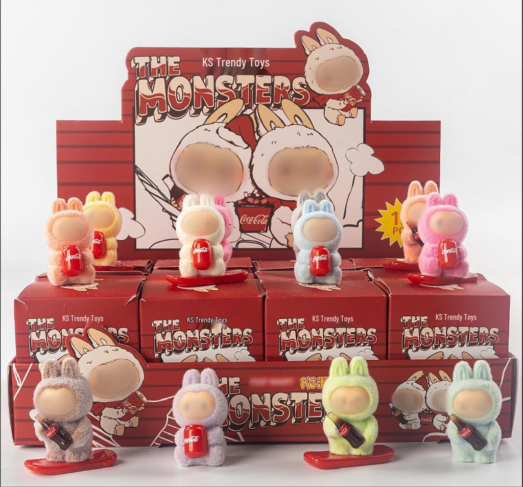 Populaire Kerst Abubu Pop Mart Poppen Ornament Blind Box Speelgoed