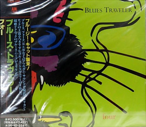 

CD BLUES TRAVELER - Four POCM1096PROMO A&M 1994 Япония Рок