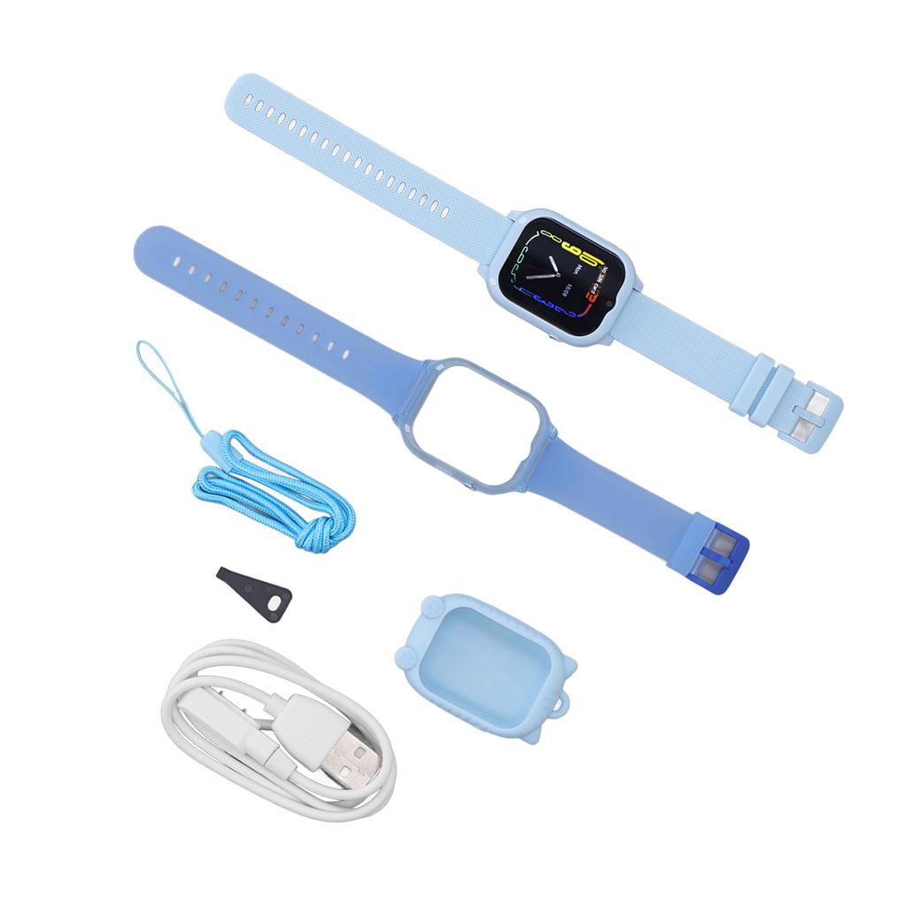 Children Smart Watch High Definition Large Screen Voice Message Video Calling Multi Function 4G