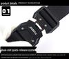 Men's Nylon Tactical Quick Release Belt - Casual & Outdoor Leather Workwear