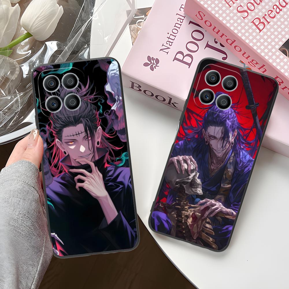 Jujutsu Kaisen Geto Suguru Phone Case for Honor 90 80 70 60 50 30 20 10 9 8 7 Pro S SE Lite 5G Colorful Printing Cover Cover