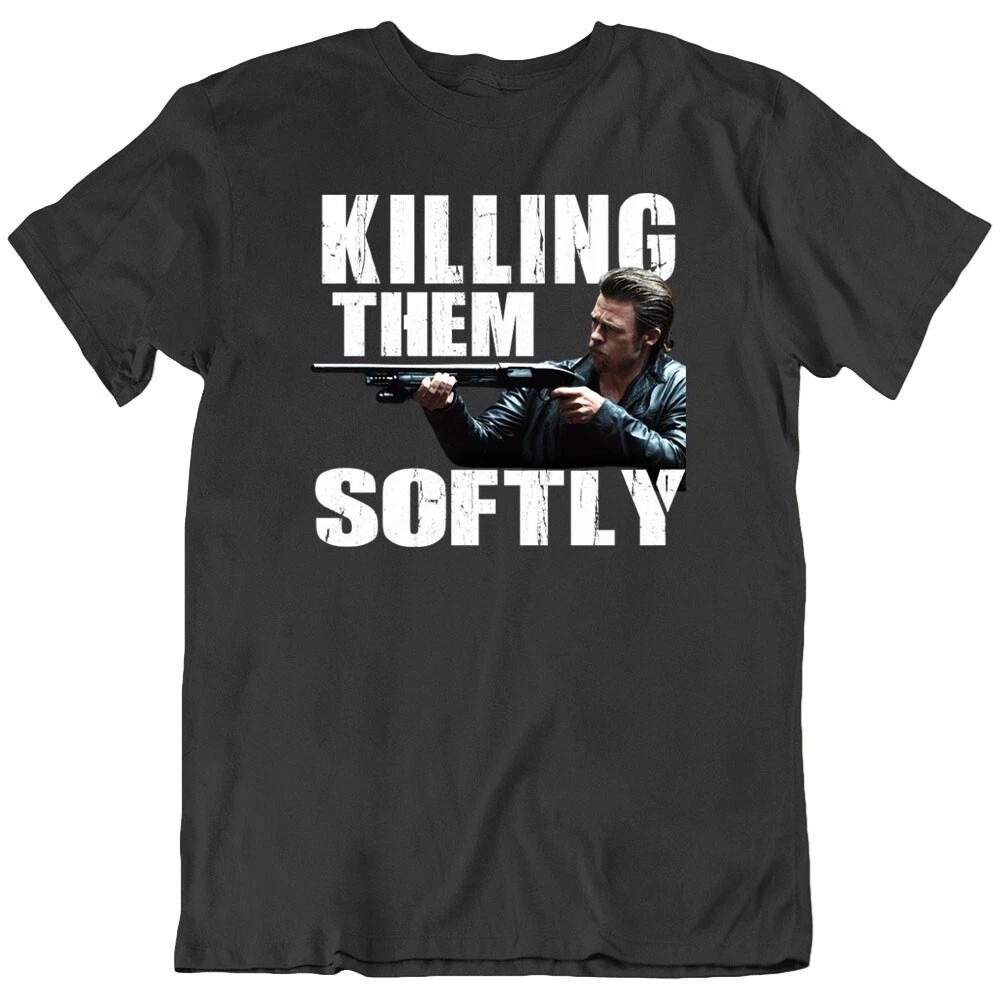 

KILLING THEM, Softly Gangster Mafia Action Movie Fan T Shirt Tee Gift New 3XL