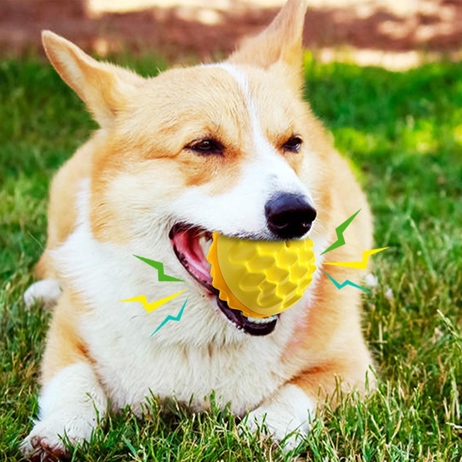 

Жесткие игрушки для собак для агрессивных любителей жевать, интерактивный мяч для собак для больших собак, супермяч для игрушек для собак, резиновые игрушки для жевания для собак на открытом воздухе One Size